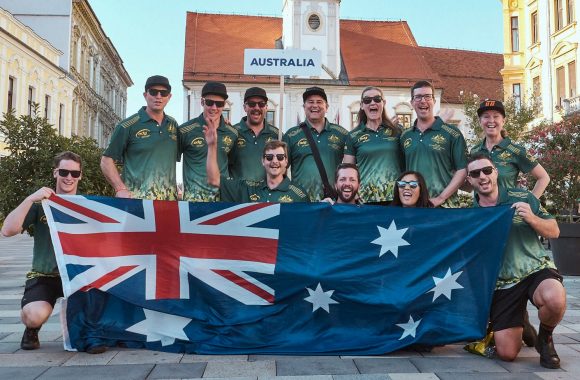 Australian Team in Croatia. Photo by Maja Šimenc
