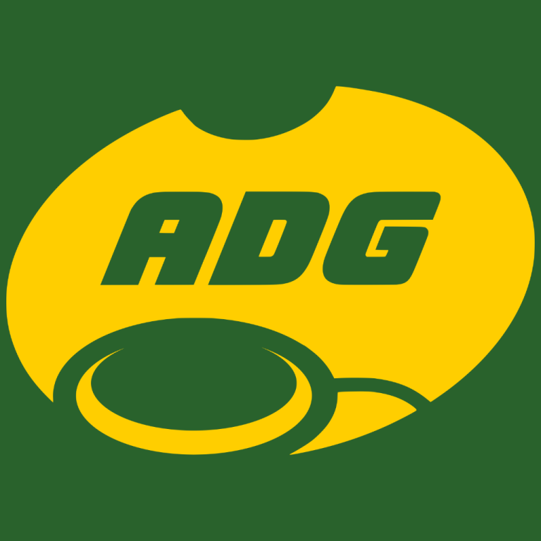 australian disc golf (adg) logo