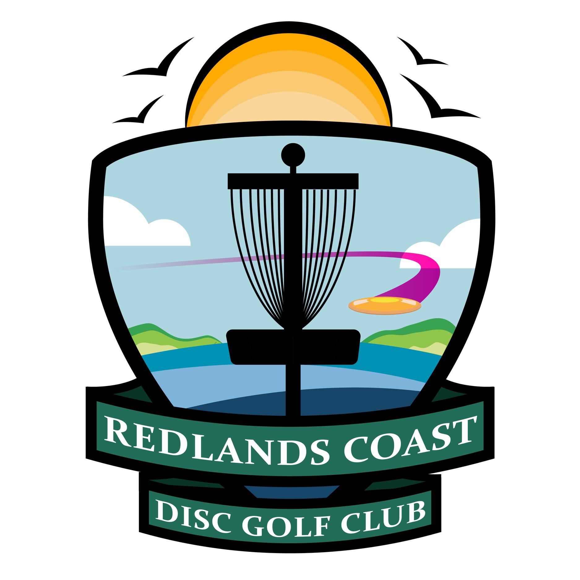 Redlands Coast Disc Golf Logo